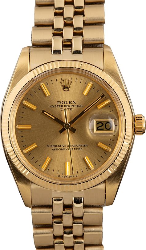 rolex used date two tone 34 1503|Rolex date 1503.